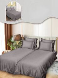 Комплект спално бельо с два отделни плика за завивка,7 части,100% поликотън