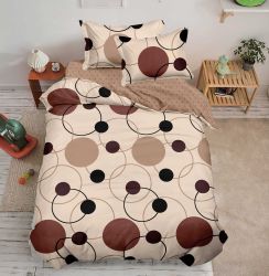 Спален комплект за приста с чаршаф с ластик – 100% памук,4 части