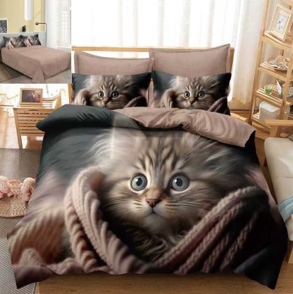 Спален комплект ,100% памук от 6 части,двоен размер