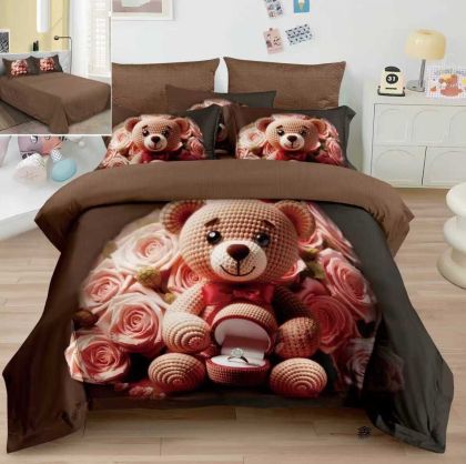 Спален комплект ,100% памук от 6 части,двоен размер