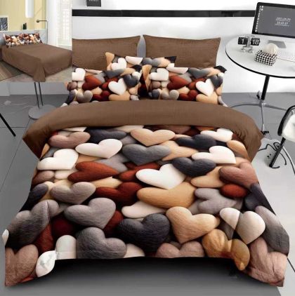 Спален комплект ,100% памук от 6 части,двоен размер