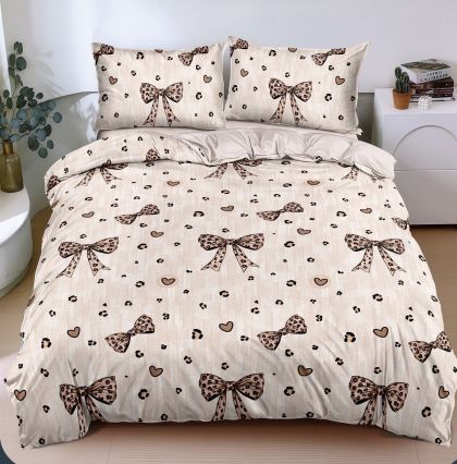 Спален комплект от 4 части , поликотън, двоен размер