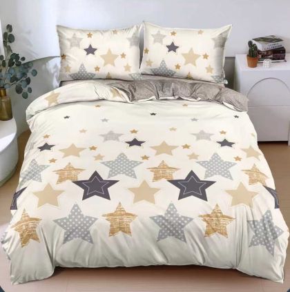 Спален комплект от 4 части , поликотън, двоен размер