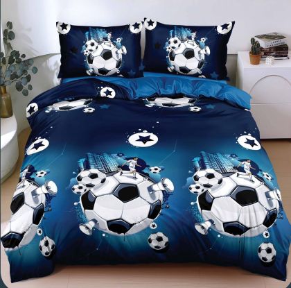 Спален комплект от 4 части , поликотън, двоен размер