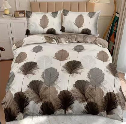 Спален комплект от 4 части , поликотън, двоен размер