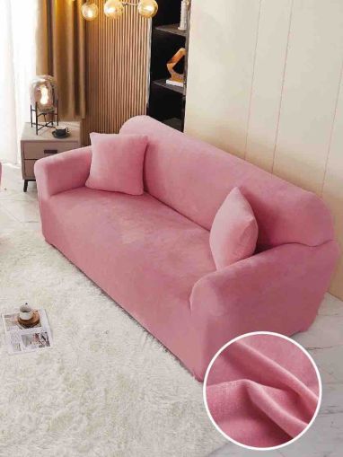 Kалъф за двоен диван от кадифе + подарък калъфка за възглавница