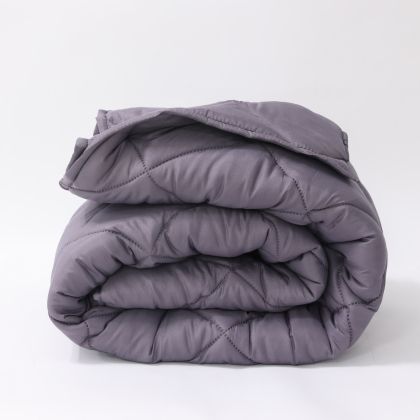 Лятна олекотена завивка Елинор Индиго 200/210см. , капитонирана