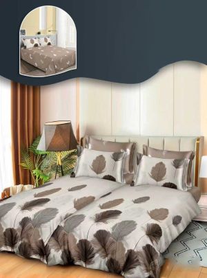 Комплект спално бельо с два отделни плика за завивка,7 части,100% поликотън