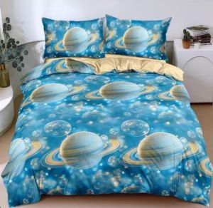 Спален комплект от 4 части , поликотън, двоен размер