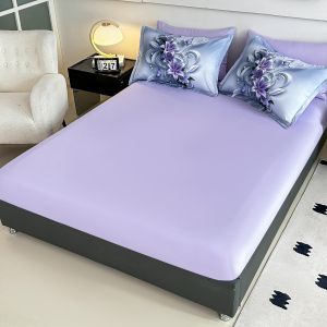 5 D Спален комплект от 100% памук с чаршаф с ластик,6 части