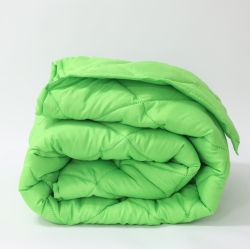 Лятна олекотена завивка Елинор Зелено 150/210см., капитонирана 