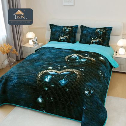 5D Коледна кувертюра – комплект от 3 част