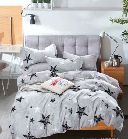 Единичен спален комплект,4 части,100% памук