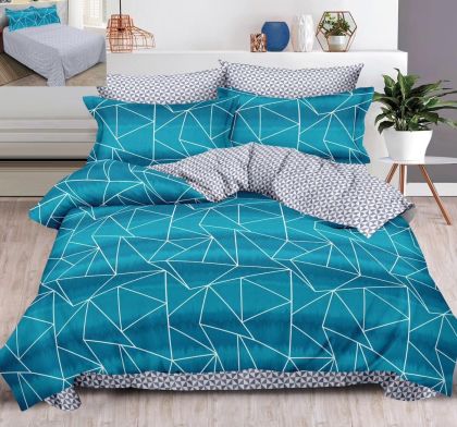 Спален комплект ,100% памук от 6 части,двоен размер