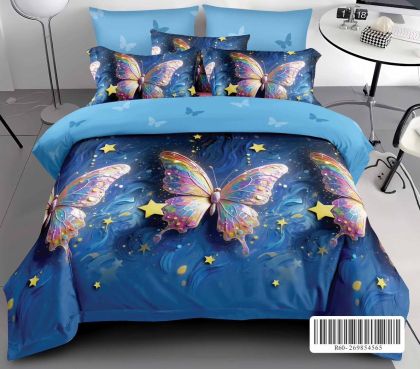 Спален комплект ,100% памук от 6 части,двоен размер