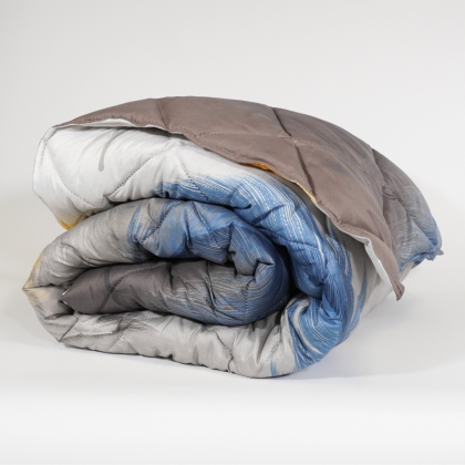 Зимна олекотена завивка Платин 150/210см. , капитонирана