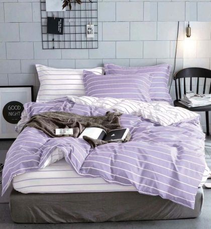 Спален комплект от 4 части , поликотън, двоен размер