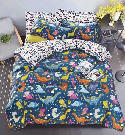 Спален комплект от 4 части , поликотън, двоен размер