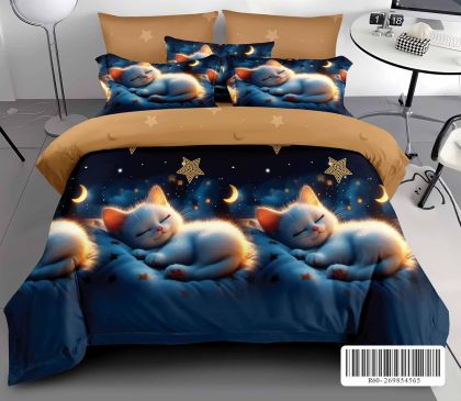 Спален комплект ,100% памук от 6 части,двоен размер