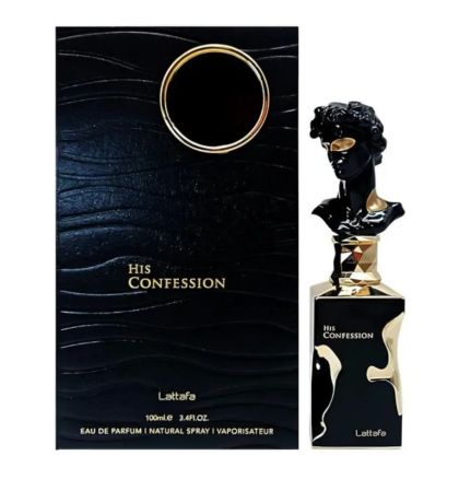 Lattafa His Confession EDP  - Парфюмна вода за мъже, 100 мл 