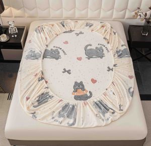 Плюшен чаршаф с ластик+2бр. калъфки за възглавница,Cocolino 100% полиестер