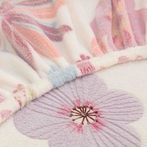 Плюшен чаршаф с ластик+2бр. калъфки за възглавница,Cocolino 100% полиестер