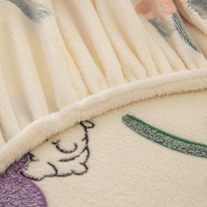 Плюшен чаршаф с ластик+2бр. калъфки за възглавница,Cocolino 100% полиестер