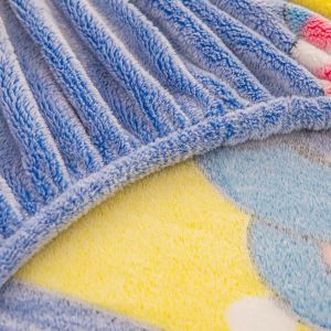 Плюшен чаршаф с ластик+2бр. калъфки за възглавница,Cocolino 100% полиестер