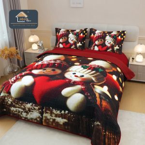 5D Коледна кувертюра – комплект от 3 част