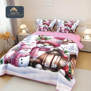 5D Коледна кувертюра – комплект от 3 част