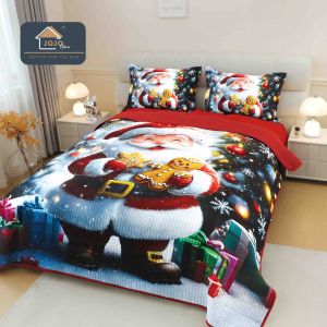 5D Коледна кувертюра – комплект от 3 част