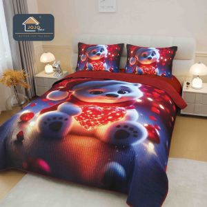 5D Коледна кувертюра – комплект от 3 част