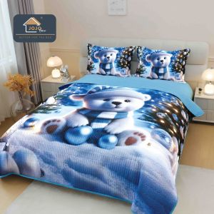 5D Коледна кувертюра – комплект от 3 част