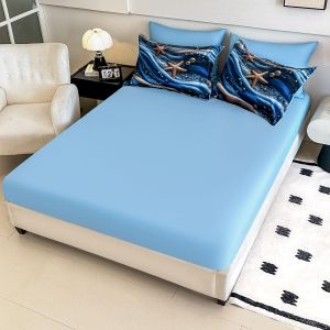 5D Комплект за приста с чаршаф с ластик 140x200см. – 100% памук,4 части