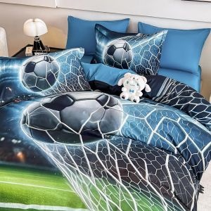 5D Комплект за приста с чаршаф с ластик 140x200см. – 100% памук,4 части