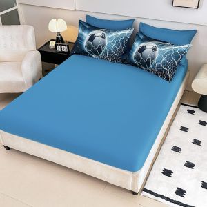 5D Комплект за приста с чаршаф с ластик 140x200см. – 100% памук,4 части