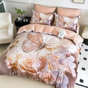 5D Комплект за приста с чаршаф с ластик 140x200см. – 100% памук,4 части