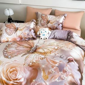 5D Комплект за приста с чаршаф с ластик 140x200см. – 100% памук,4 части