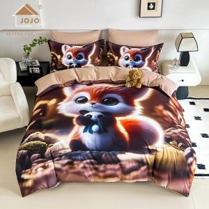 5D Комплект за приста с чаршаф с ластик 140x200см. – 100% памук,4 части