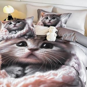 5D Комплект за приста с чаршаф с ластик 140x200см. – 100% памук,4 части