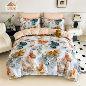 5D Комплект за приста с чаршаф с ластик 140x200см. – 100% памук,4 части