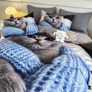 5D Комплект за приста с чаршаф с ластик 140x200см. – 100% памук,4 части