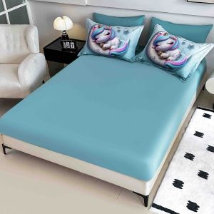 5D Комплект за приста с чаршаф с ластик 140x200см. – 100% памук,4 части