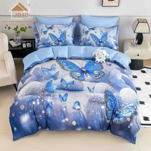 5D Комплект за приста с чаршаф с ластик 140x200см. – 100% памук,4 части