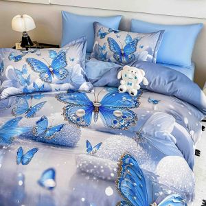 5D Комплект за приста с чаршаф с ластик 140x200см. – 100% памук,4 части