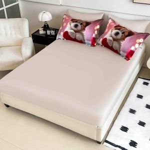 5D Комплект за приста с чаршаф с ластик 140x200см. – 100% памук,4 части