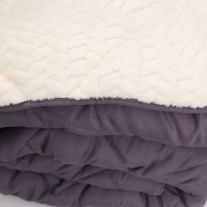 Олекотена завивка шерпа Коузи Индиго 150/210см