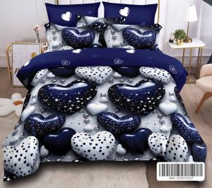 Спален комплект ,100% памук от 6 части,двоен размер