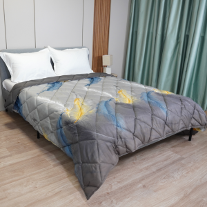 Зимна олекотена завивка Платин 200/210см. , капитонирана