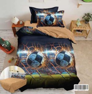 Единичен спален комплект,4 части,100% памук